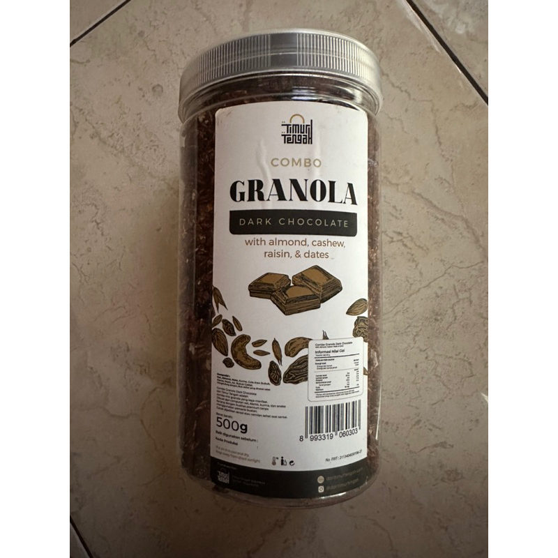 

Granola Timur Tengah Dark Chocolate