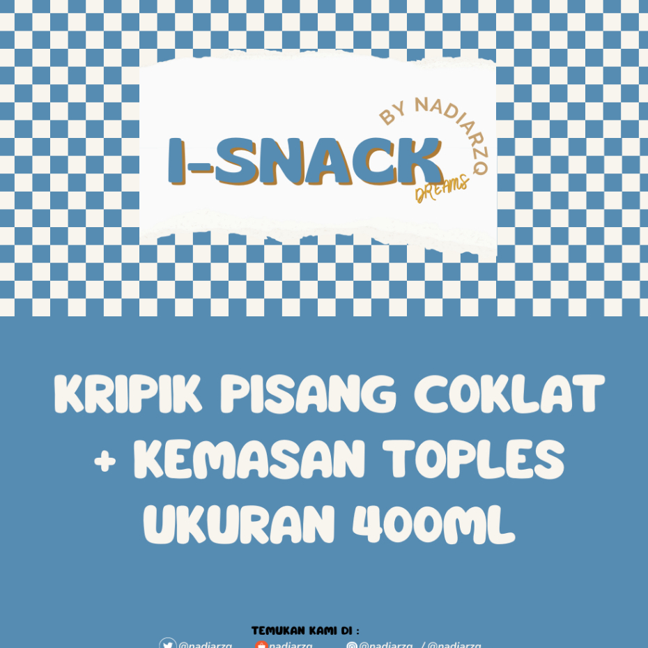 

KRIPIK PISANG COKLAT