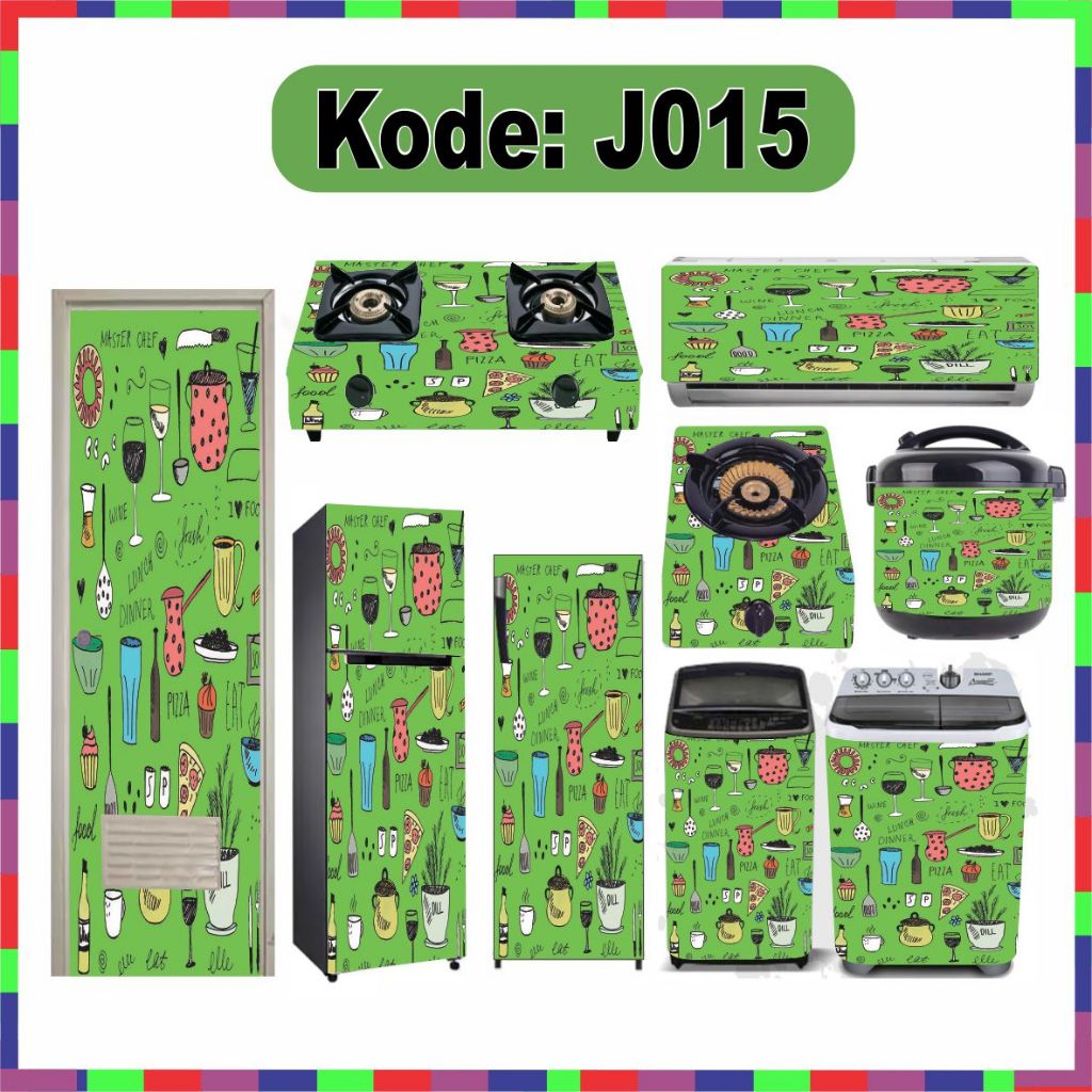 

Stiker 1 set Motif Kitchen