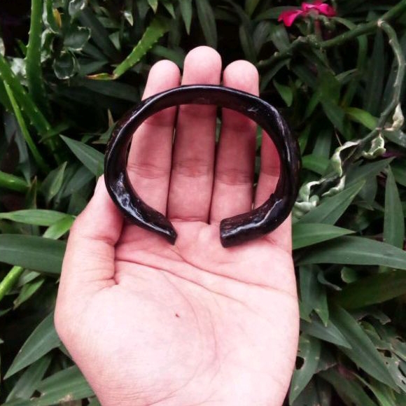 gelang akar bahar hitam model C size Jumbo