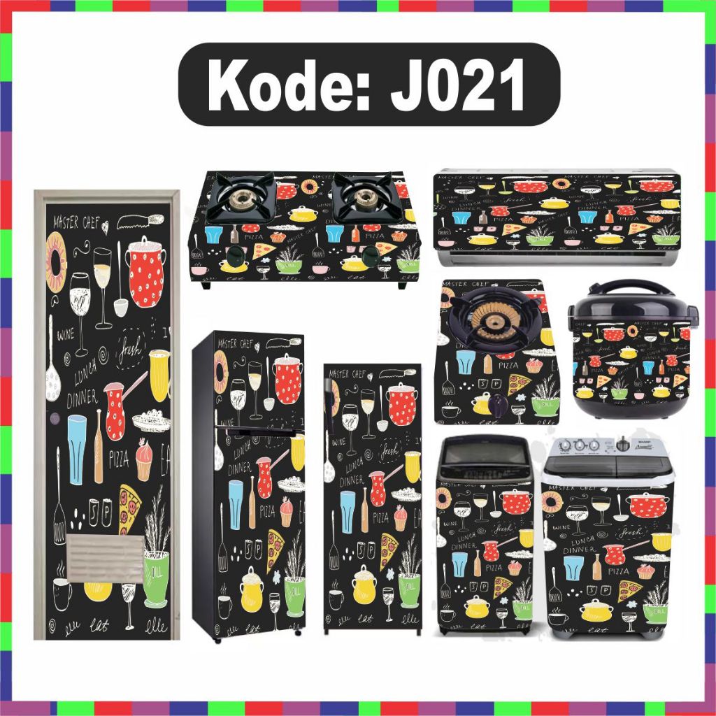 

Stiker 1 set Motif Kitchen