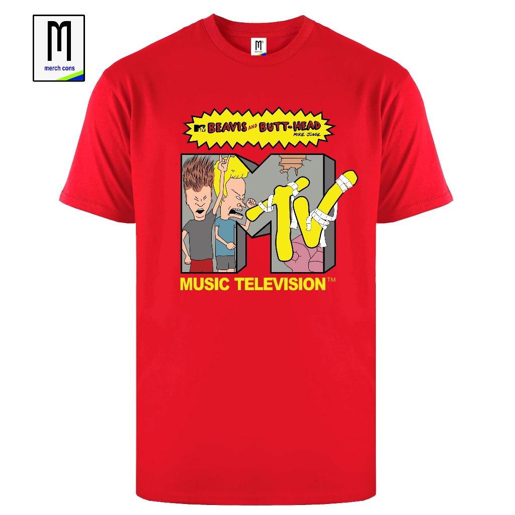 Kaos Band Musik Built Up MTV Beavis