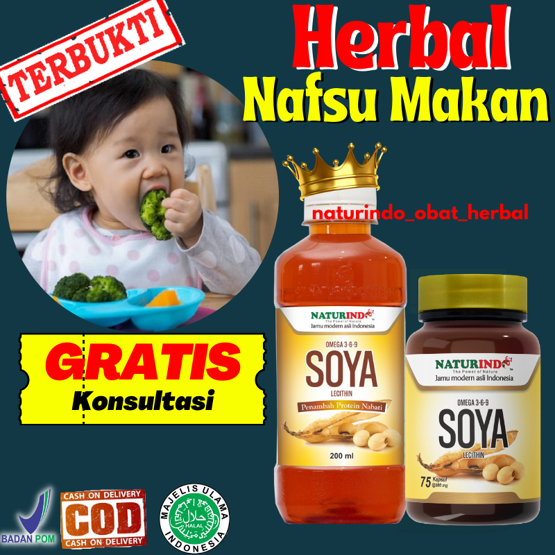Vitamin Obat Suplemen Penambah Nafsu Makan Anak Dibawah 1 2 3 4 5 Tahun Dewasa Penggemuk Badan Omega