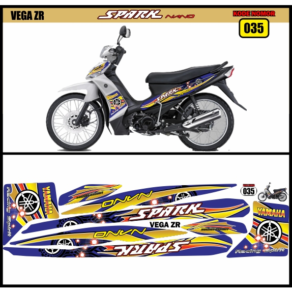 Striping VEGA ZR / Striping sticker VEGA ZR / Sticker striping VEGA ZR v4
