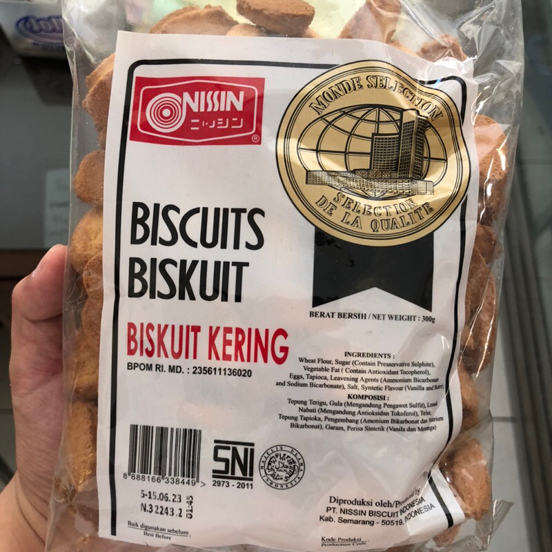 

Nissin Biskuit Kering 300gr