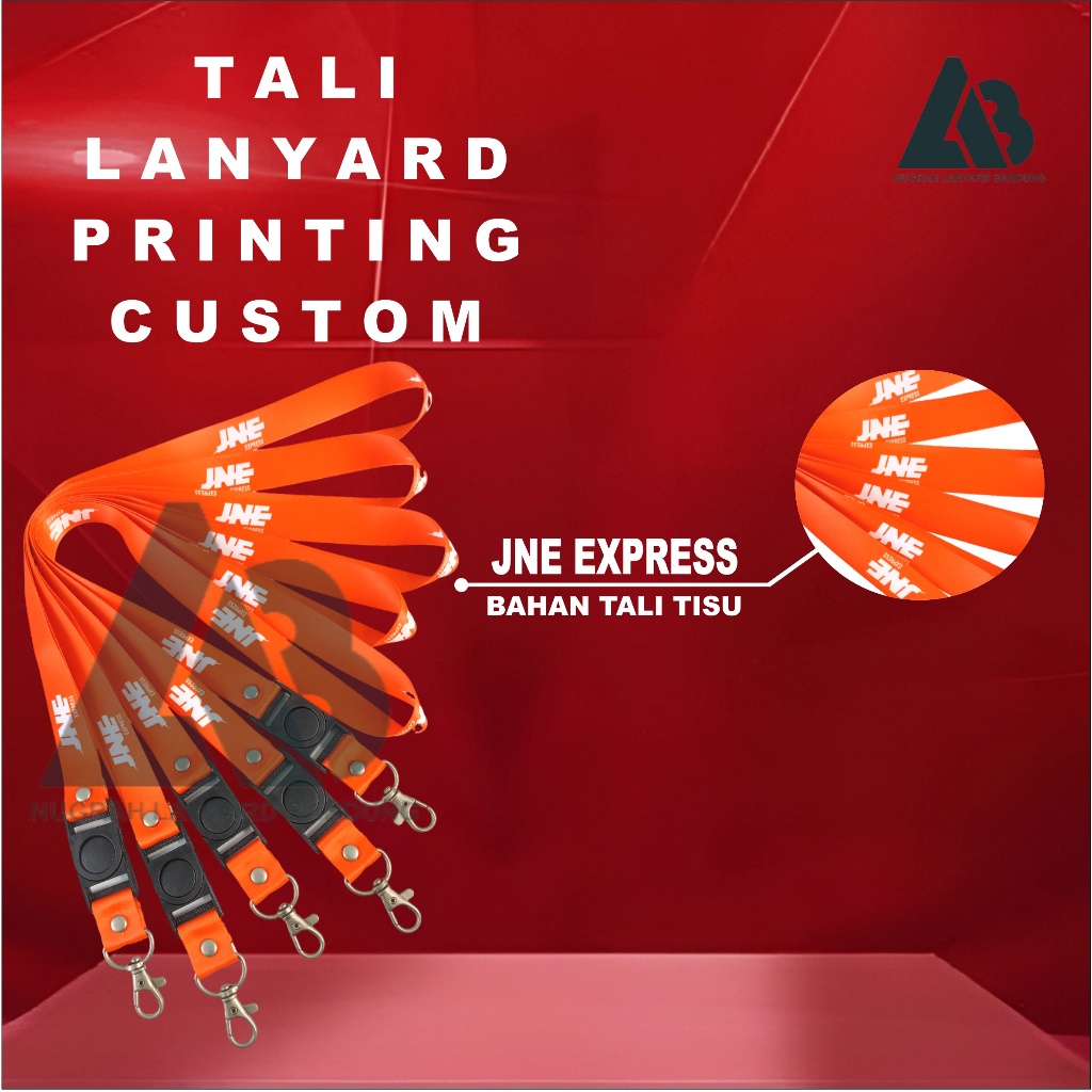 

TALI LAYARD EXPEDISI JNE/KALUNG ID CARD JNE