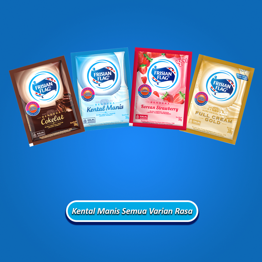 

Susu Kental Manis Frisian Flag Sachet 38gram