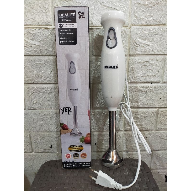 Hand Blender Idealife IL-214 / Hand Blender / Blender Tangan / Blender / Penghancur Es / Blender Es 