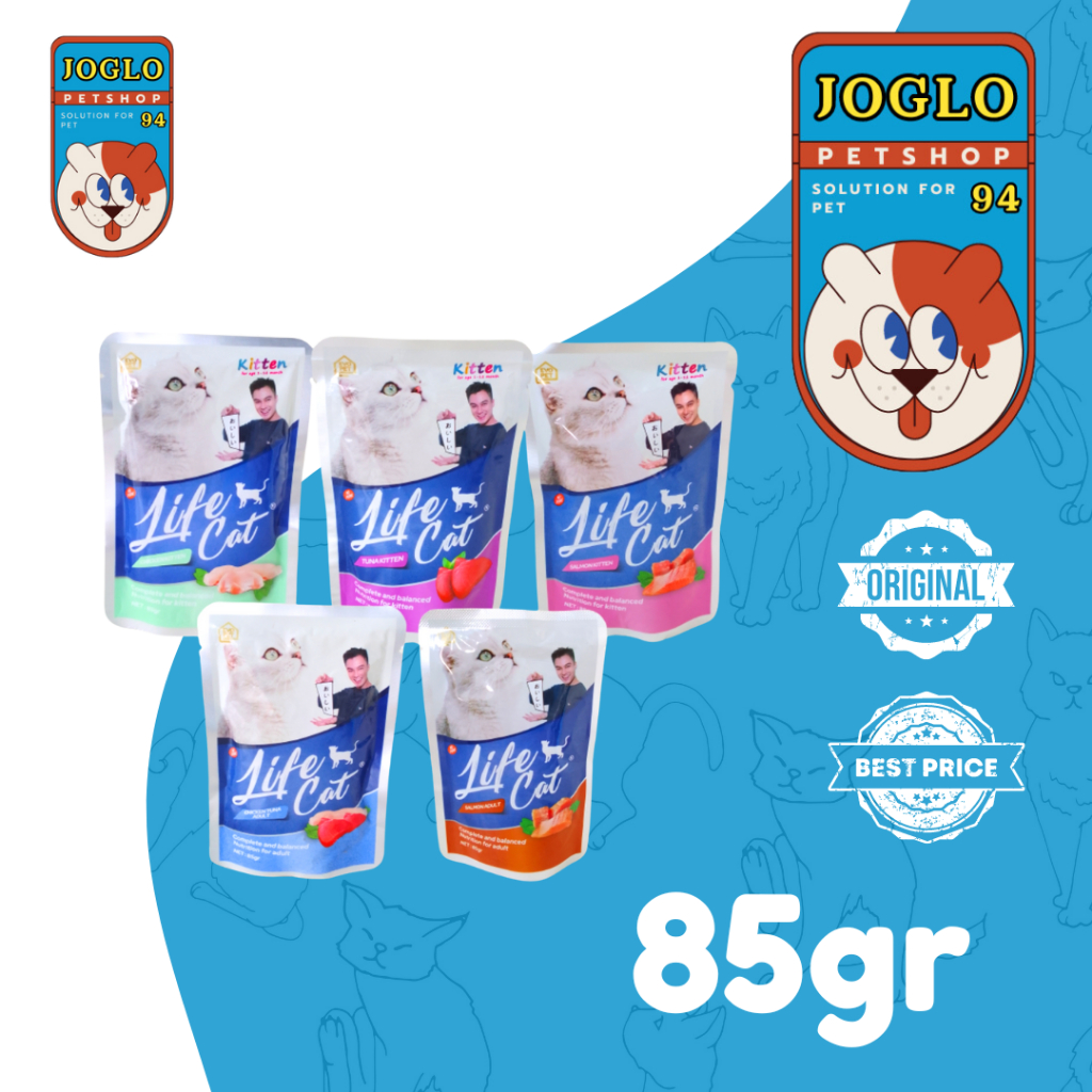 Life Cat Pouch 85gr Makanan Kucing Basah