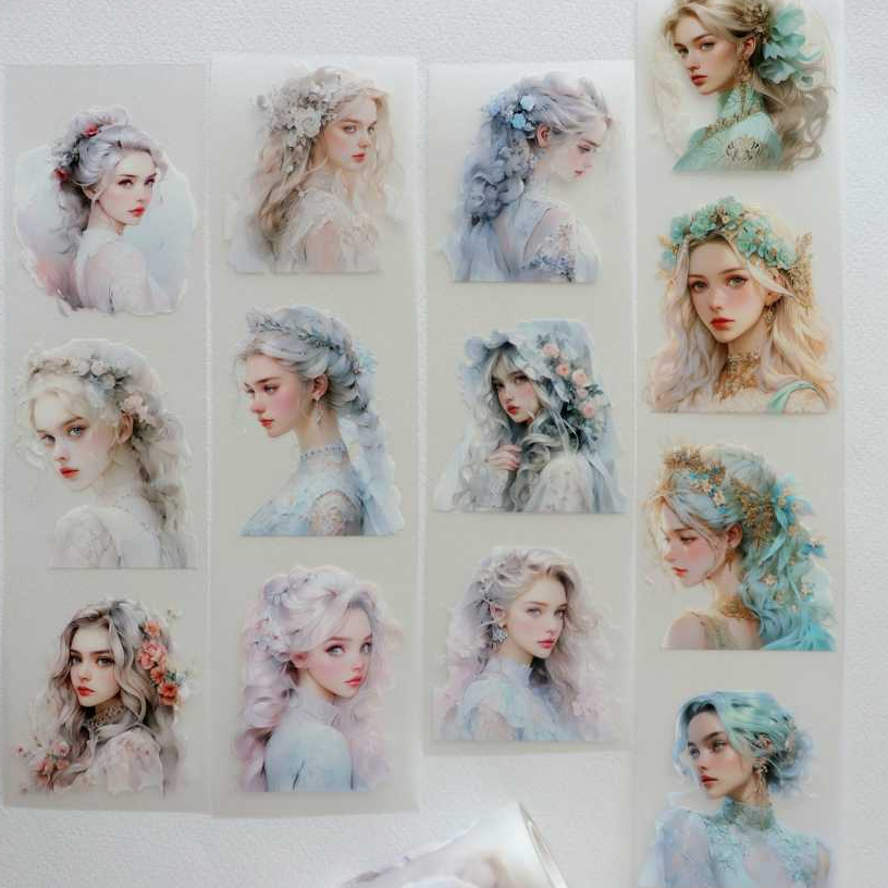 

71Poysjournal Dreamy Pearl PET Tape Sticker - (Indonesian Brand) 3