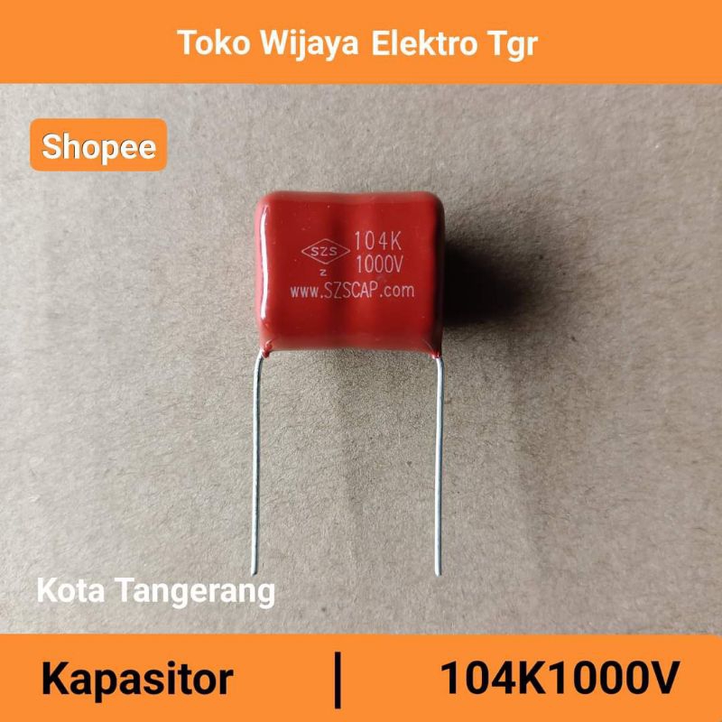 Mesin Las Sparepart | Kapasitor 104K 1000V