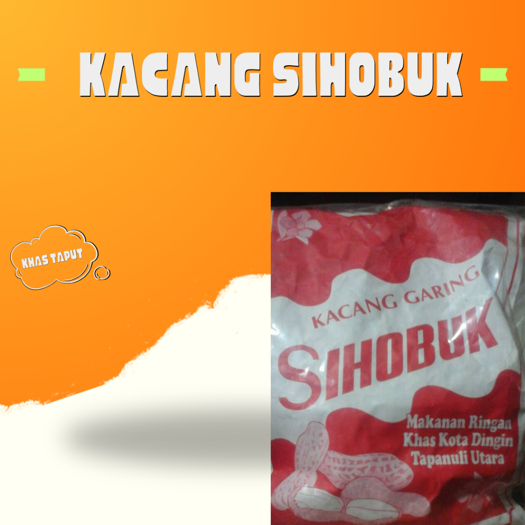 

Kacang Panggang Garing SIHOBUK Khas Medan Taput