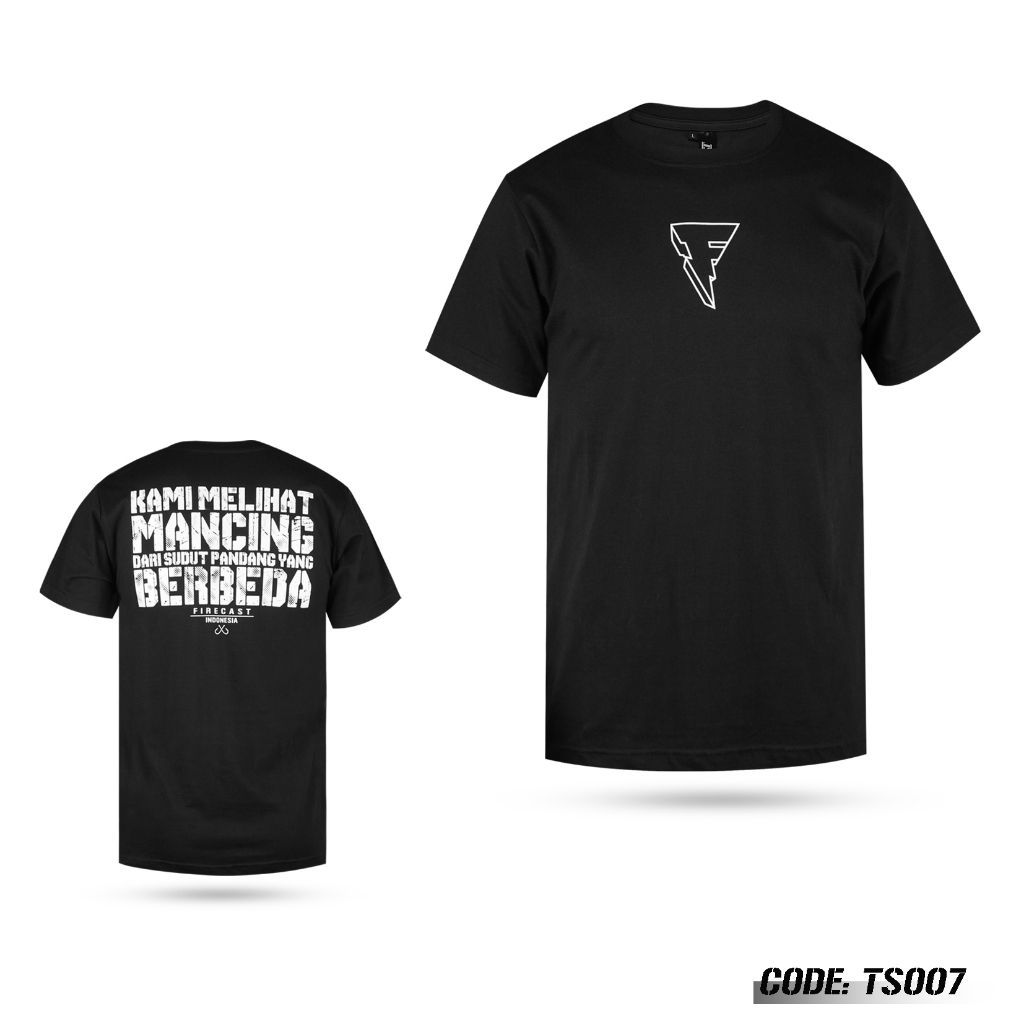 Firecast | Kaos Mancing | Baju Mancing | Firecast T-Shirt 007