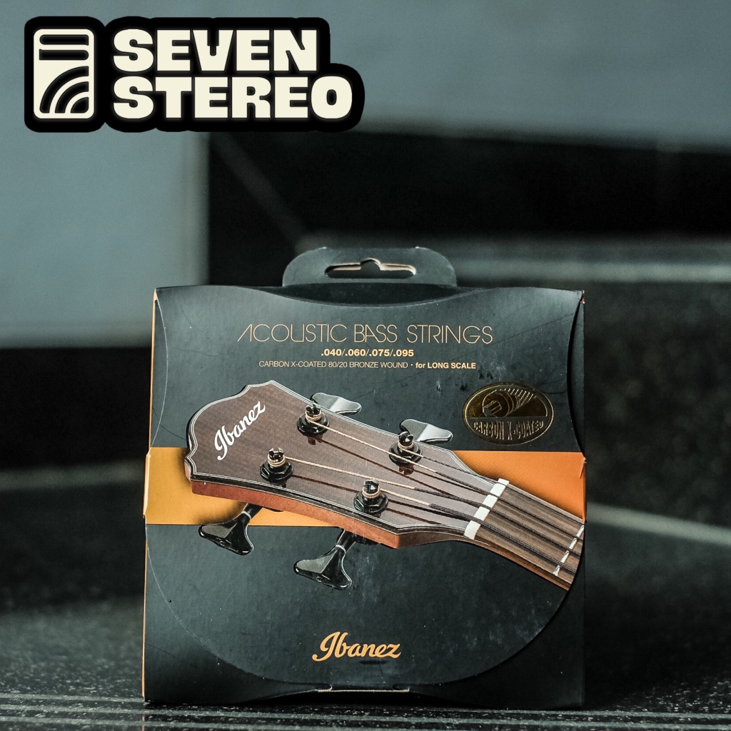 Ibanez IABS4XC 40-95 Carbon x Coated Long Scale Acoustic Bass Strings