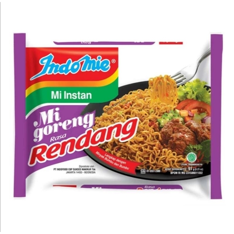 

Indomie mi goreng rendang / pcs