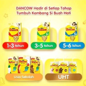 DANCOW 1+/3+/5+  MADU/VANILA 1KG / Fortigro  Instant / COKLAT 1KG