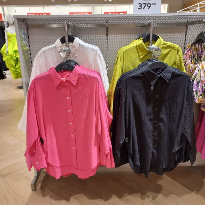 kemeja wanita h&m Original store