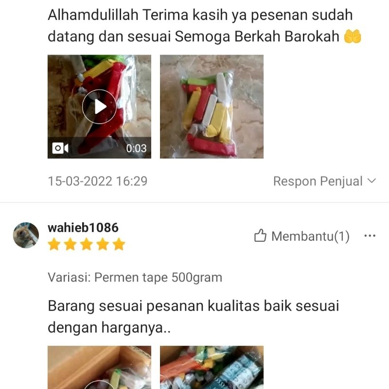 

Lezatoz_Genz Permen Tape Suar Suir Jaduel 500Gr