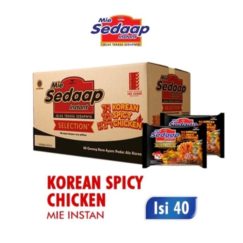 

[ 1 Dus ] Mie Sedap korean spicy chicken