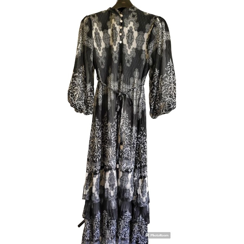 Gamis Wanita Ceruti Hitam