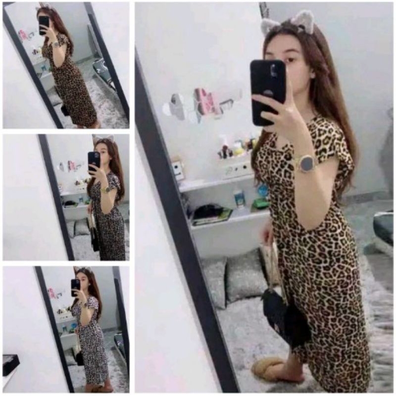 Daster manohara leopard / daster macan / daster manohara macan