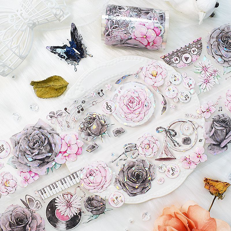 

100cm sampel PET Tape vinyl flower