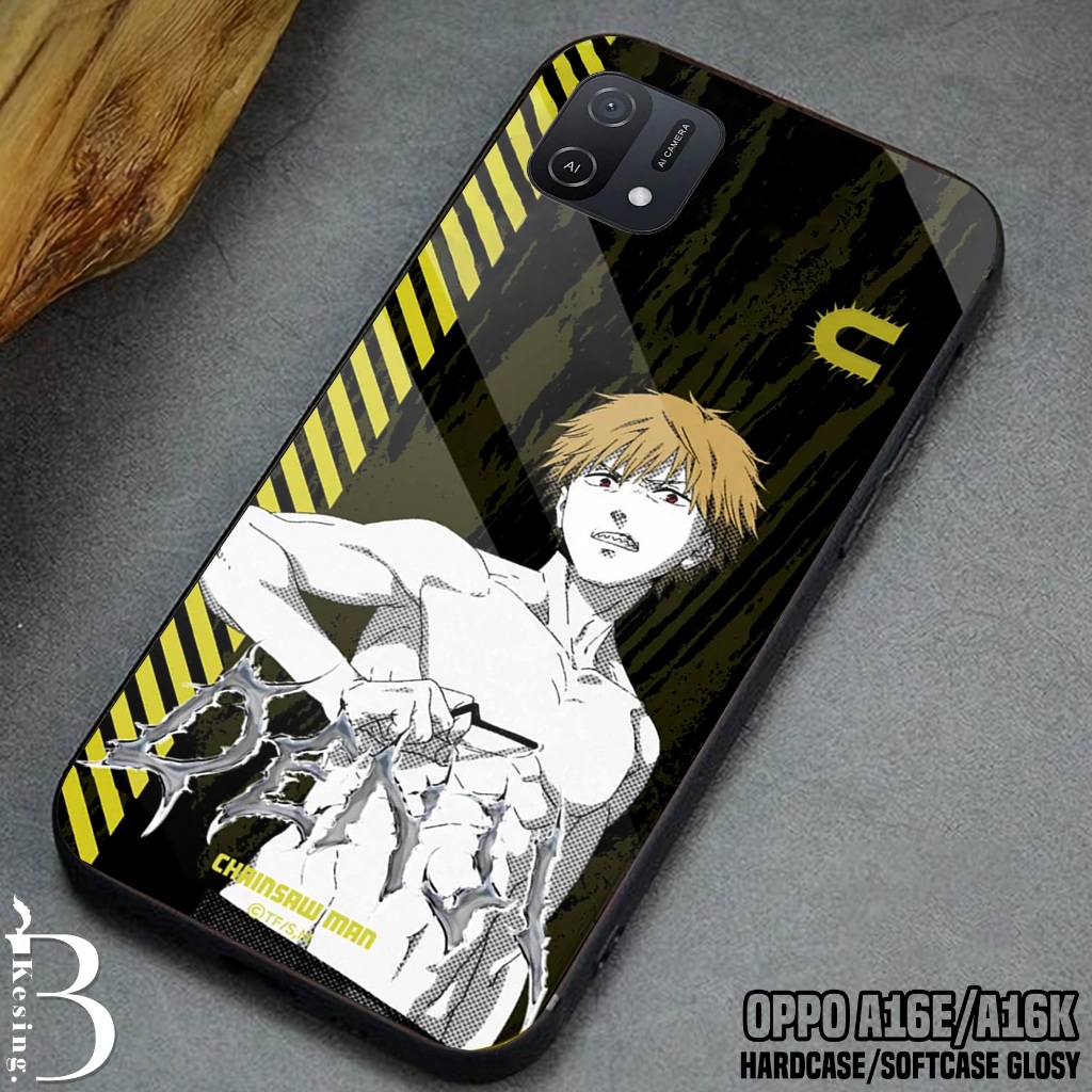 Case OPPO A16E / OPPO A16K - Casing OPPO A16E / OPPO A16K Motif Chainsaw Terbaru - Silikon Hp OPPO A