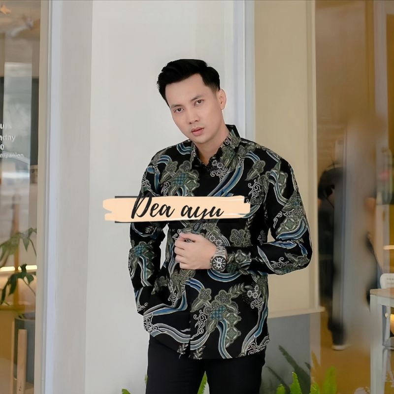 DEWANANDA - KEMEJA BATIK PRIA LENGAN PANJANG FULL FURING PREMIUM