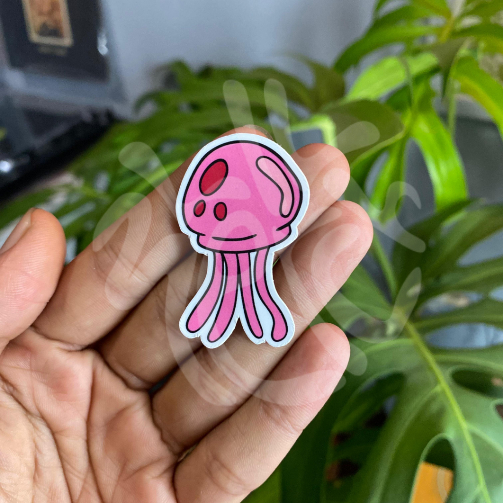 

stiker ubur-ubur spongebob / aesthetic sticker / sticker tumblr / aesthetic sticker / stiker hp / stiker laptop / stiker helm / stiker satuan / stiker tahan air / sticker pack