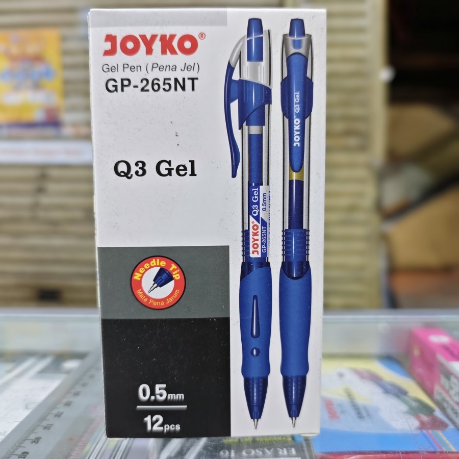 

Pulpen Gel Joyko Q3 GP-265NT 0.5mm (1 Lusin / 12 Pcs)