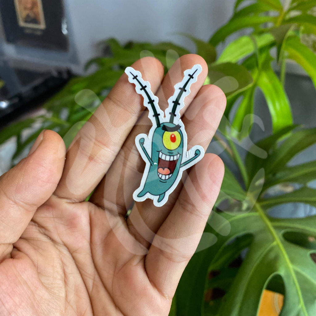 

sticker sheldon j plankton / aesthetic sticker / sticker tumblr / aesthetic sticker / stiker hp / stiker laptop / stiker helm / stiker satuan / stiker tahan air / sticker pack