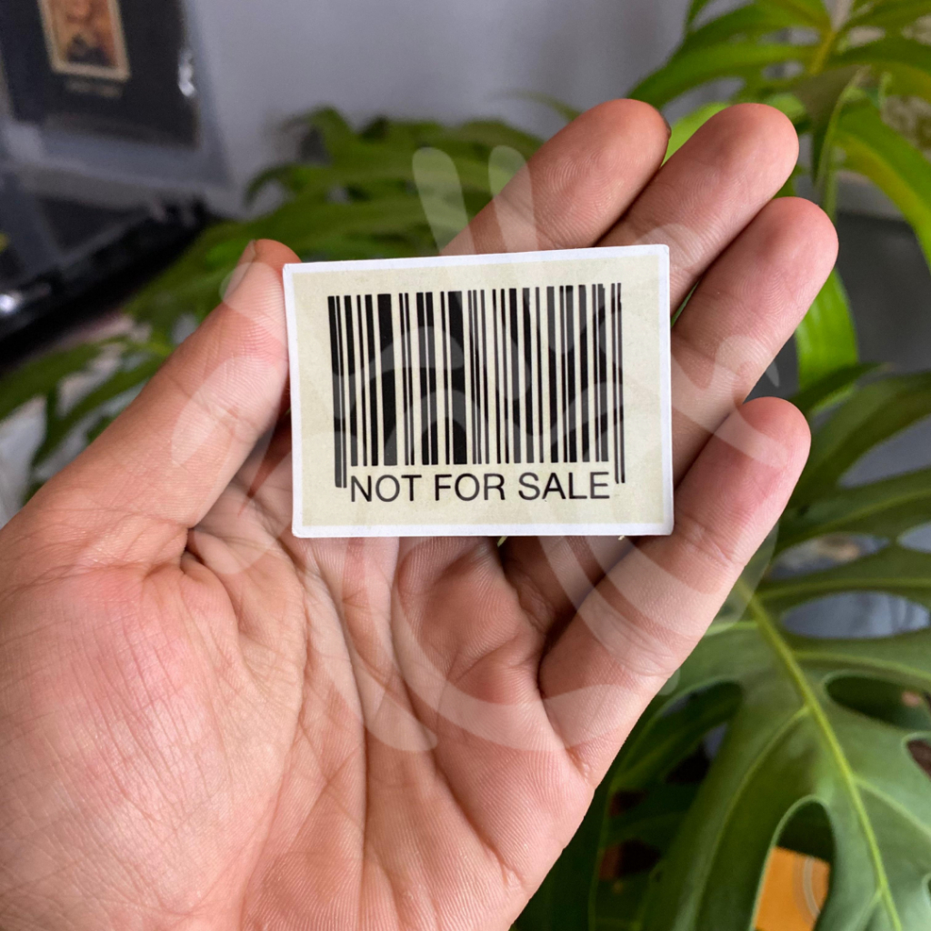 

sticker barcode / aesthetic sticker / sticker tumblr / aesthetic sticker / stiker hp / stiker laptop / stiker helm / stiker satuan / stiker tahan air / sticker pack