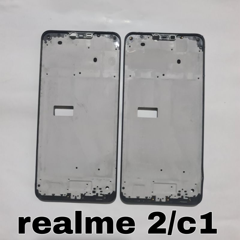 FRAME LCD DUDUKAN LCD BEZZEL REALME 2/C1