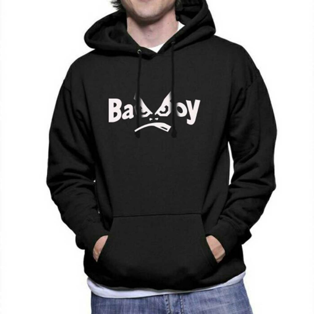 JAKET HOODIE SWEATER JUMBO BIG SIZE OVER SIZE BADBOY LENGAN PANJANG PRIA XXL XXXL XXXXL XXXXXL