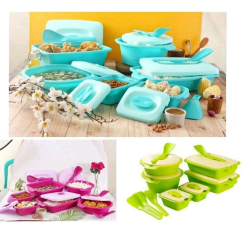 biggy -aquamarine prasmanan set