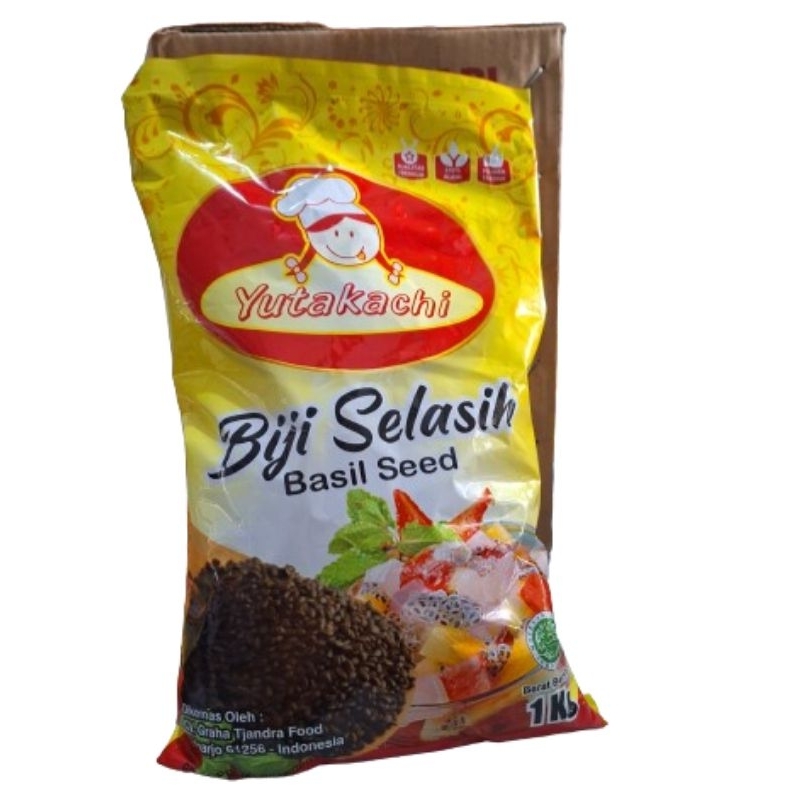 

BIJI SELASIH/BASIL SEED REPACK 50 GRAM/ 100 GRAMUNTUK MINUMAN 100% ALAMI