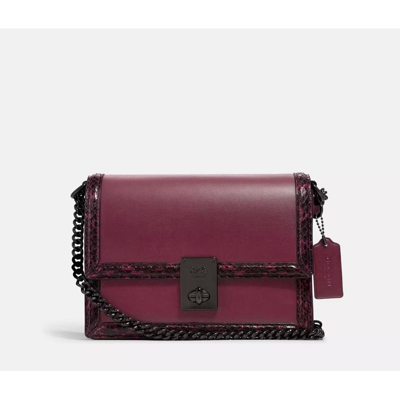 tas coac hutton snake black cherry