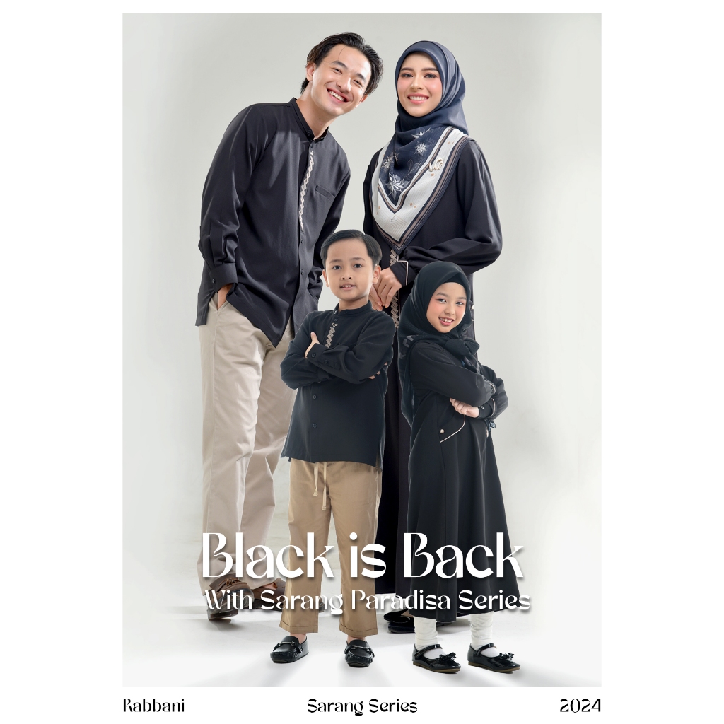 Gamis Kemko Couple Anak Sarang Paradisa  | Sarimbit keluarga | Baju Couple Keluarga | Sarimbit kelua