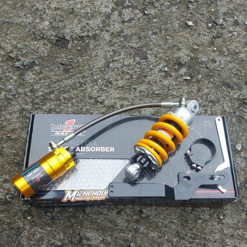 MONOSHOCK MOTO1 MXKING Y15ZR MX SNIPER 205 MM MONO SHOCK MX MXKING NINJA TUNEUP FFA TABUNG PISAH MOT
