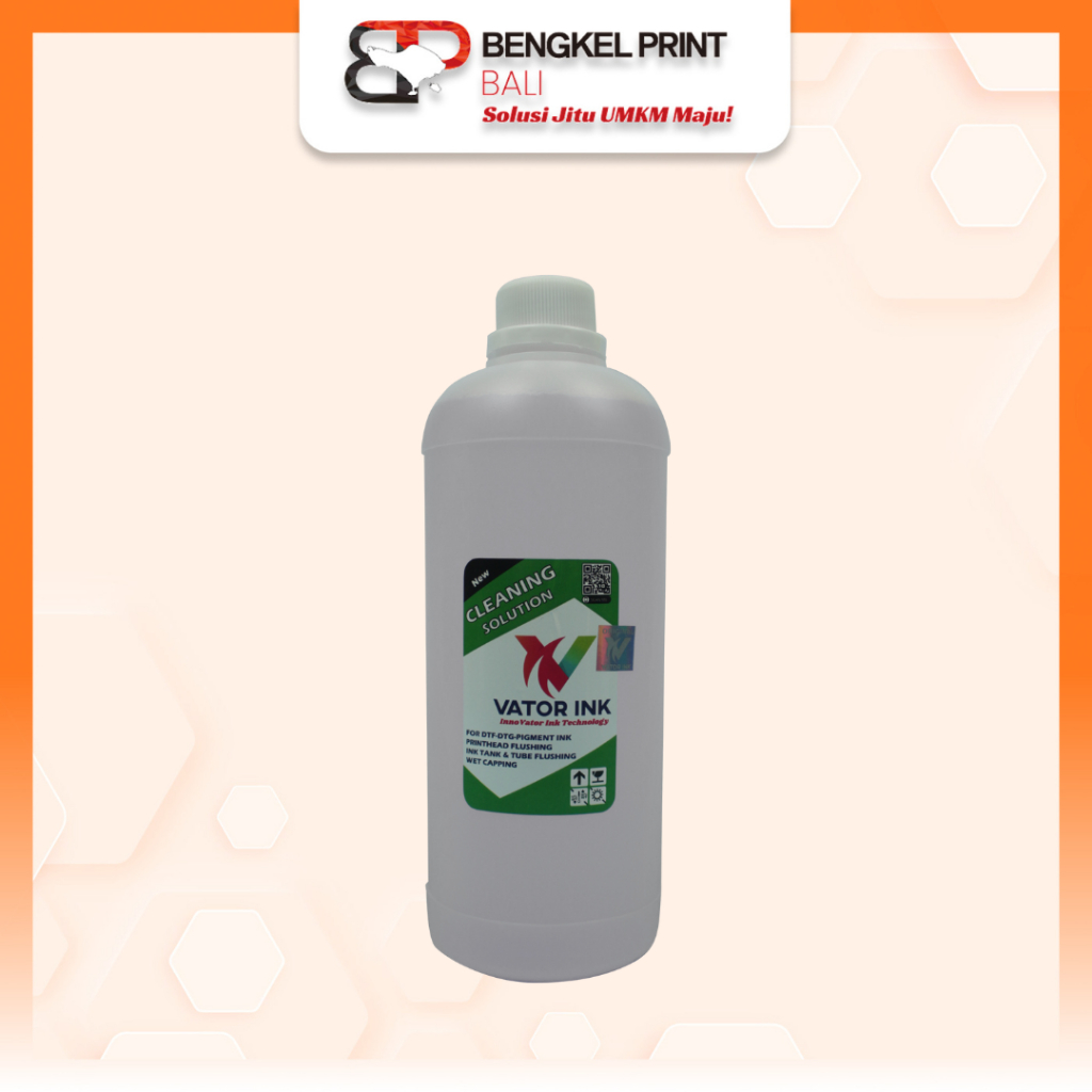 Cleaner Premium Vator 1liter | Cleaning solutions For Printer DTF Riecat Printgazer | Printer DTG