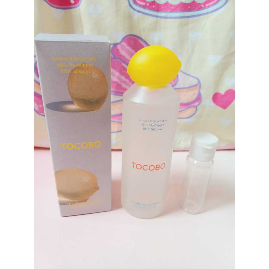 SHARE TOCOBO AHA BHA Lemon toner