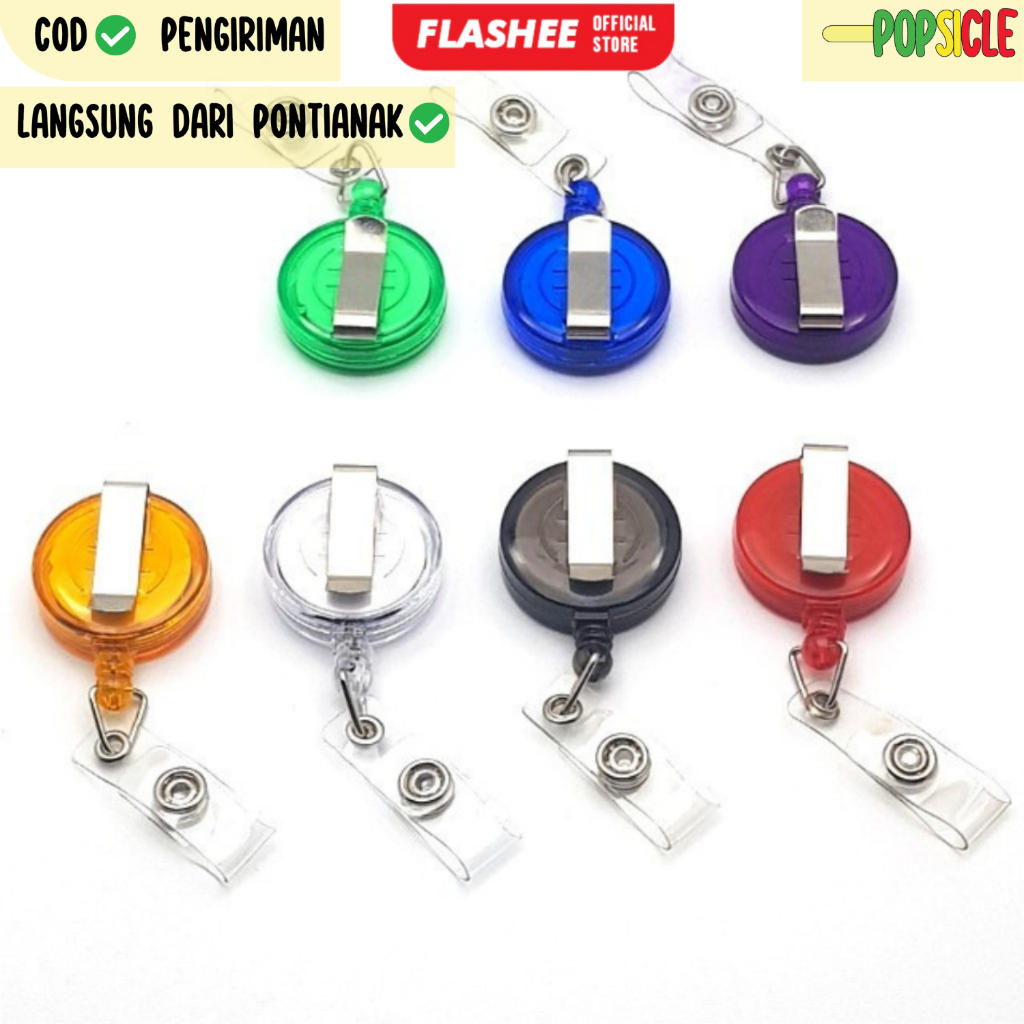 

Yoyo Tali Flashee Id Card Gantungan Name Tag Yoyo Standard Yoyo Hang Tag Name Tag