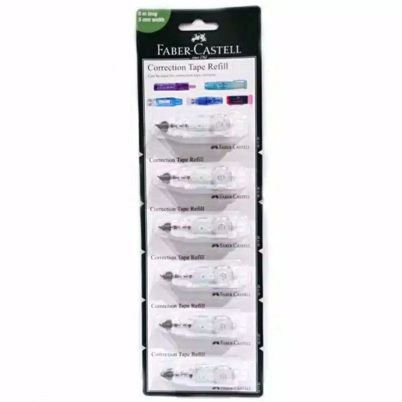 

REFILL FABERCASTELL FOR CORRECTION TAPE FOR QAR 506 DAN QJR 506