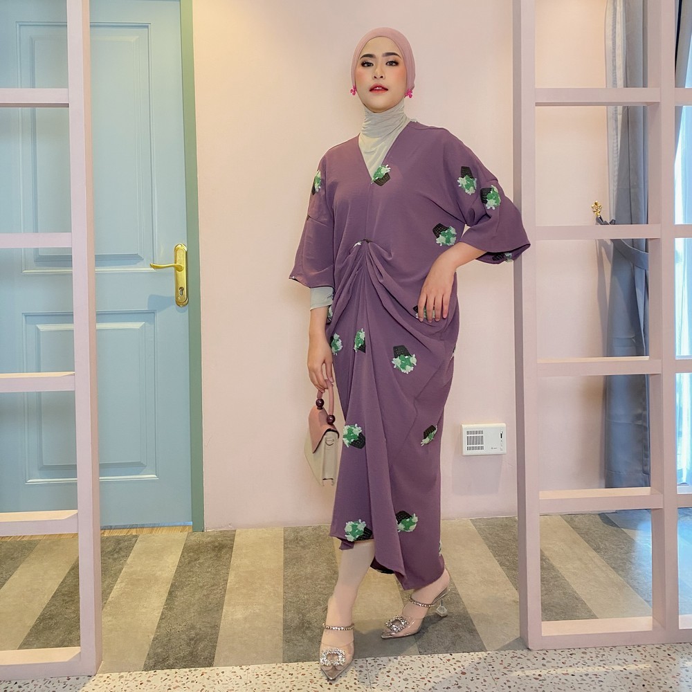 Mybamus Farah Kaftan Dress – Gamis Wanita