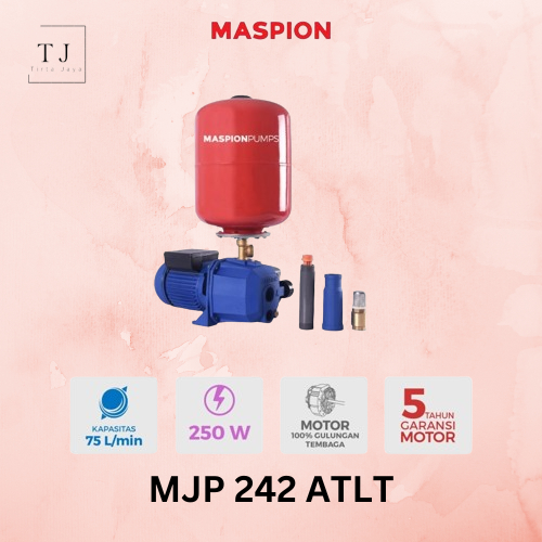 Pompa Air MASPION MJP 242 ATLT Jet Pump 250 Watt Otomatis