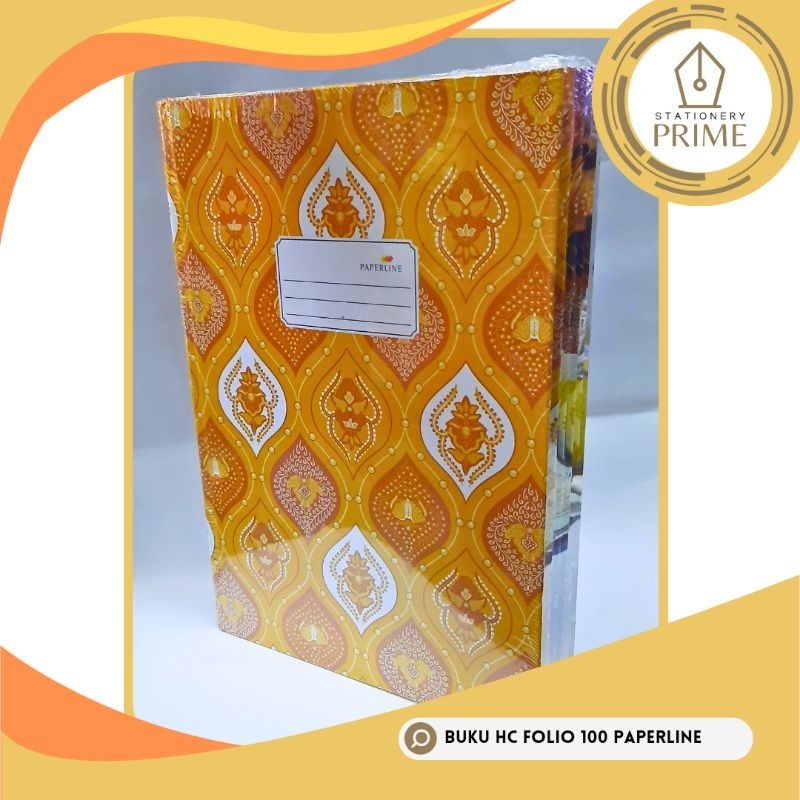 

Buku Hard Cover Folio 100 Lembar Paperline ( 1 Pack isi 5 Buku)