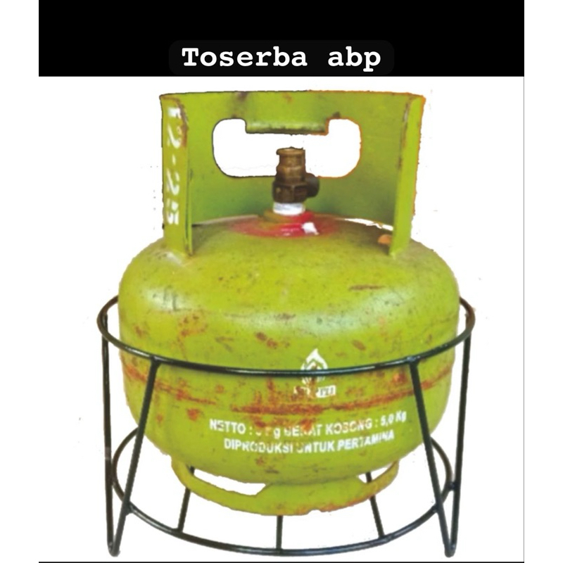tempat Gas / Tatakan gas / rak gas LPG 3kg / rak gas / dudukan gas / rak serbaguna