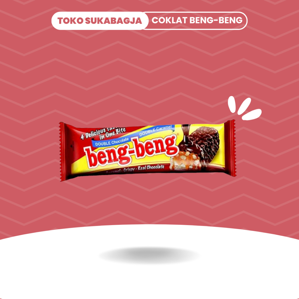 

Beng Beng Reguler Wafer Bengbeng Coklat Extra Chocolate Caramel Beng-Beng Regular 22gr