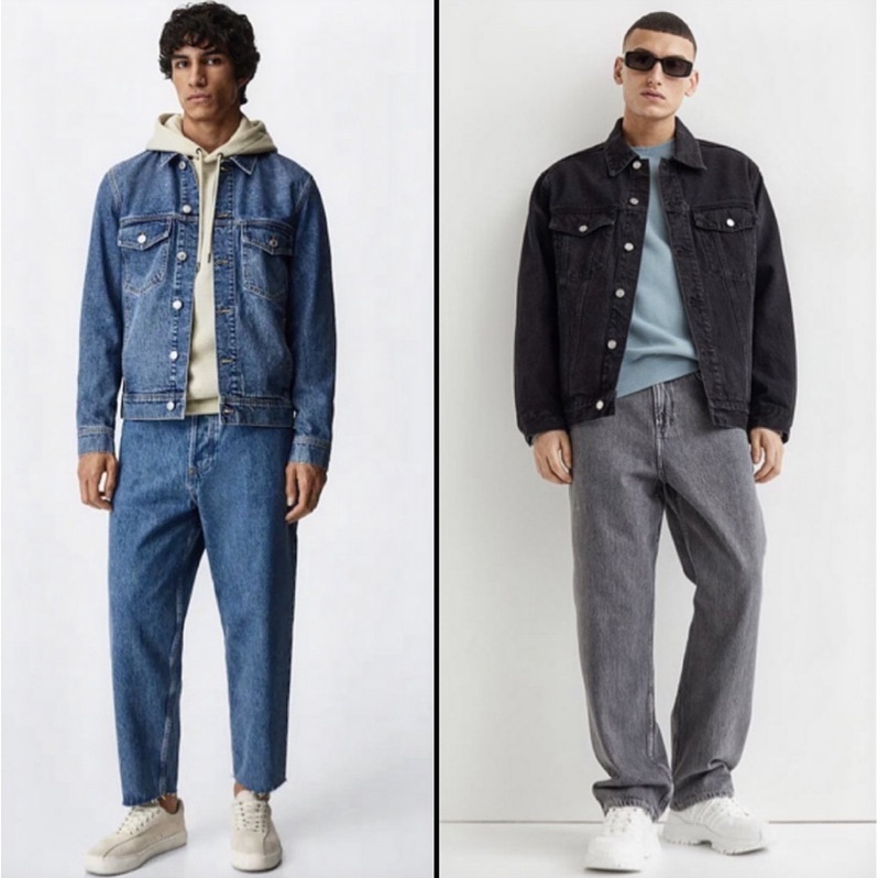 [RARE] Denim Jacket H&M Denim Jacket (2 Colours)