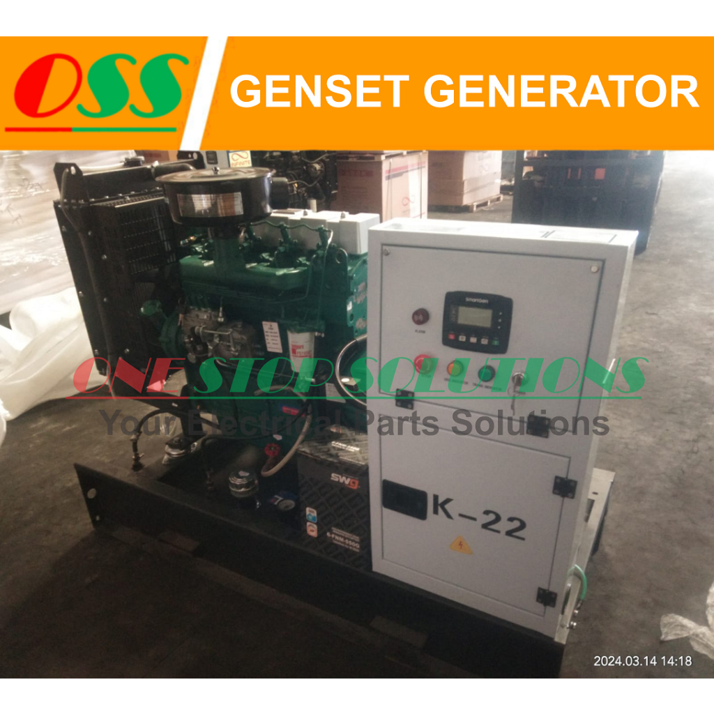 INFINITE GENSET GENERATOR DIESEL GENSET OPEN WEIFANG KOFO 22 KVA